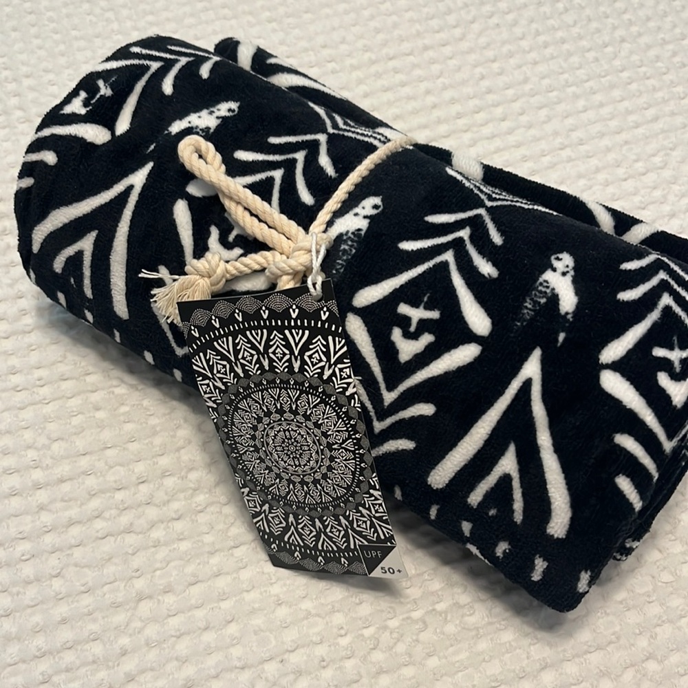 Pottery Barn Teen Graphic Boho Beach Towel